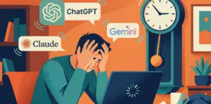 ChatGPT・Claude・Geminiが重い？「通常より時間がかかっています」の原因と対処法